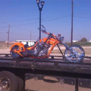 Motorcycle towing