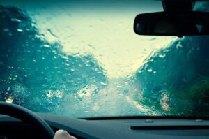 Driving on A Heavy Rain