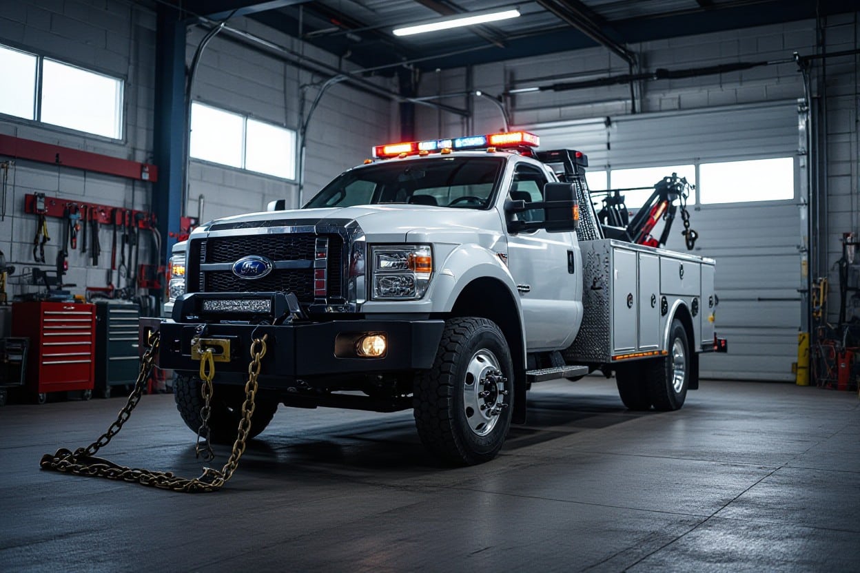 heavy duty towing company saves you time bwf