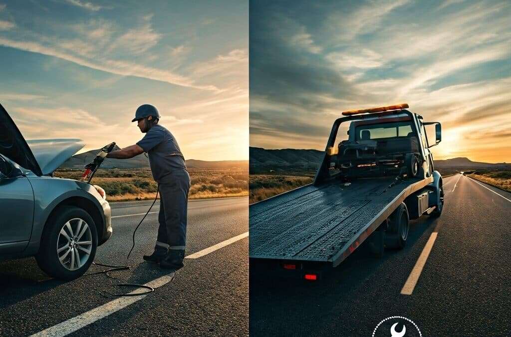 Roadside Assistance VS. Emergency Car Towing Texas: What’s the Difference?